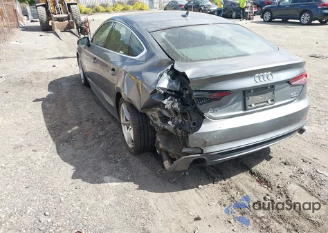2018 Audi A5 2.0T Premium from USA, damaged, VIN WAUENCF54JA100591